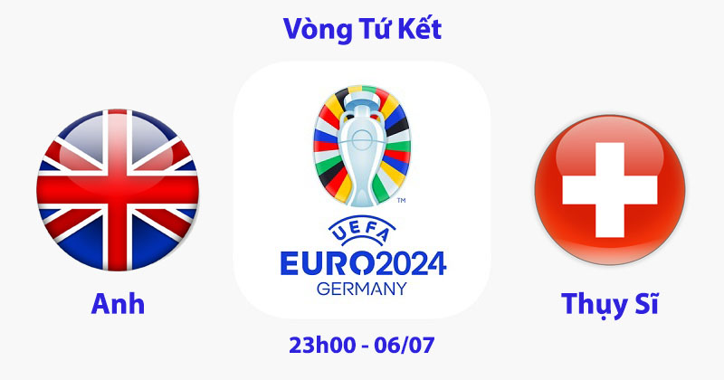 Anh vs Thụy Sĩ euro 2024 cmd368vne